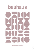 plakat: bauhaus #5 - light rose-bauhaus-A1two3