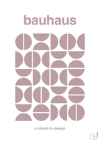 plakat: bauhaus #5 - light rose-bauhaus-A1two3