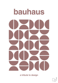 plakat: bauhaus #5 - plum-bauhaus-A1two3