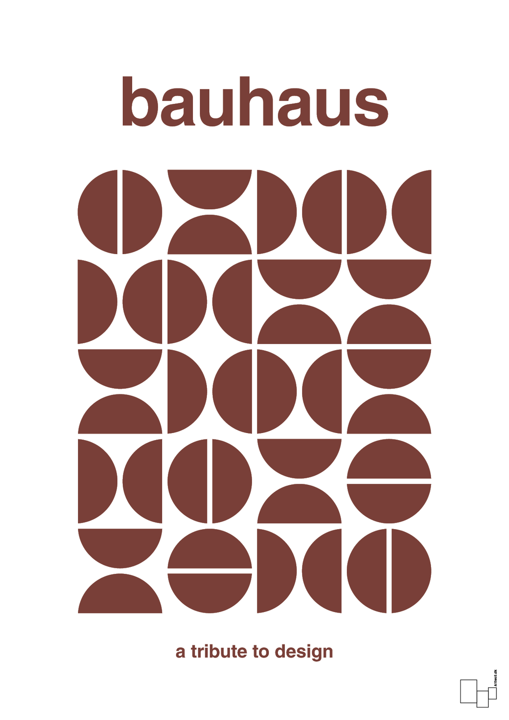 plakat: bauhaus #5 - red pepper-bauhaus-A1two3