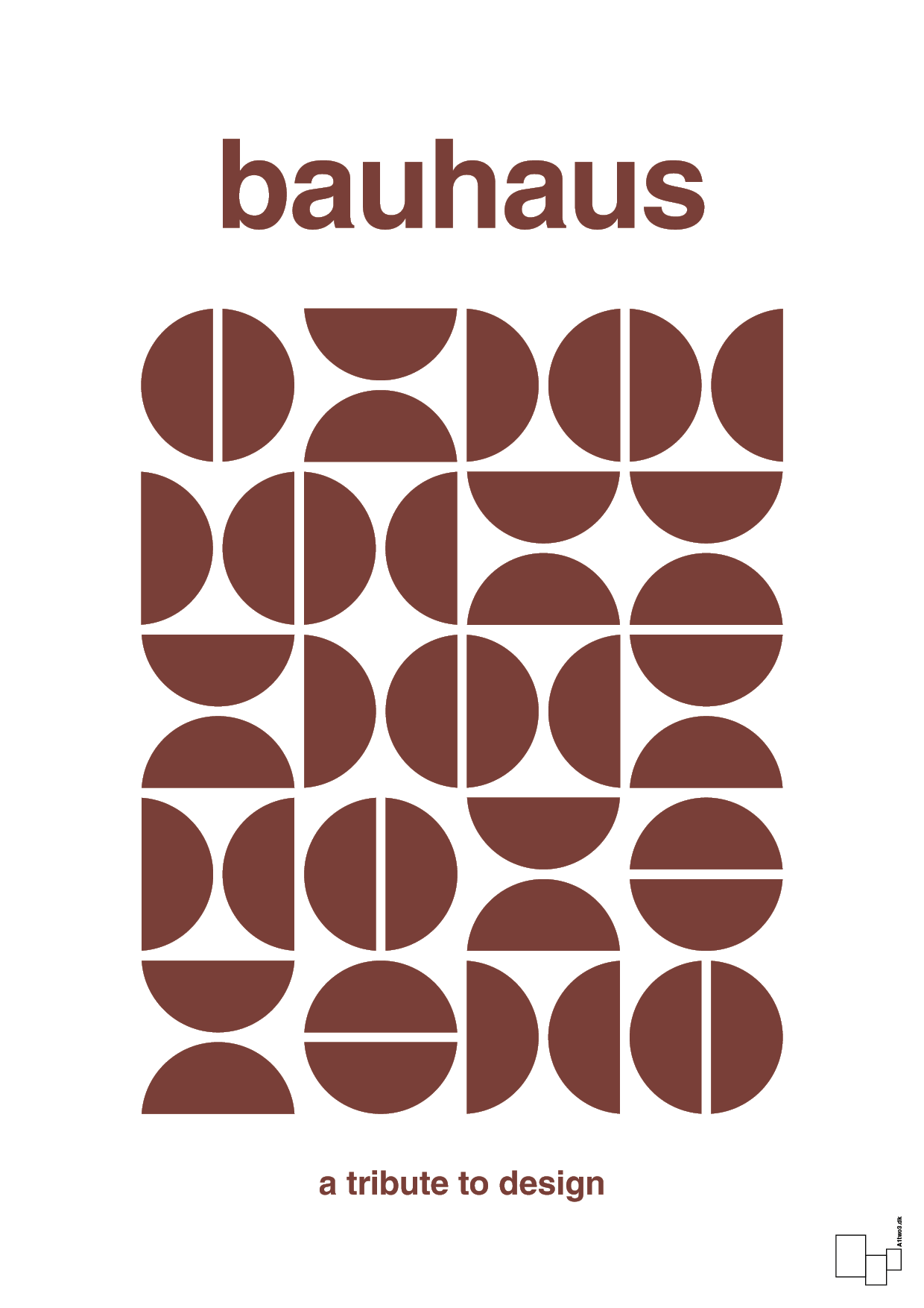 plakat: bauhaus #5 - red pepper-bauhaus-A1two3