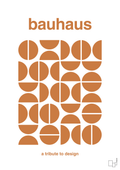 plakat: bauhaus #5 - rumba orange-bauhaus-A1two3