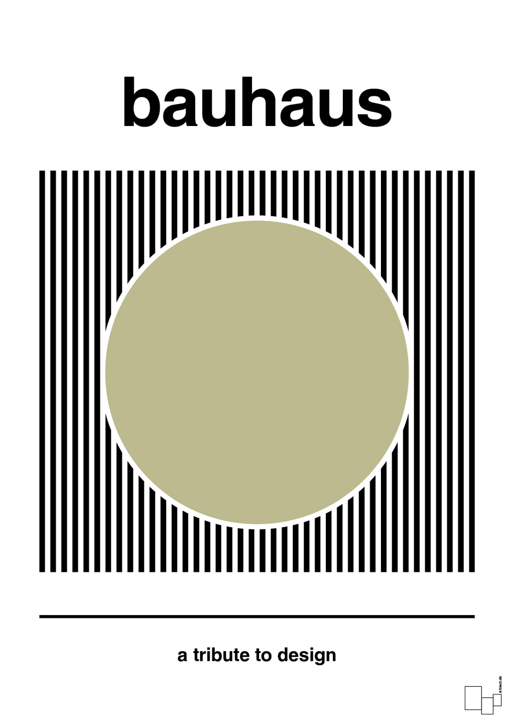plakat: bauhaus #6 - back to nature-bauhaus-A1two3