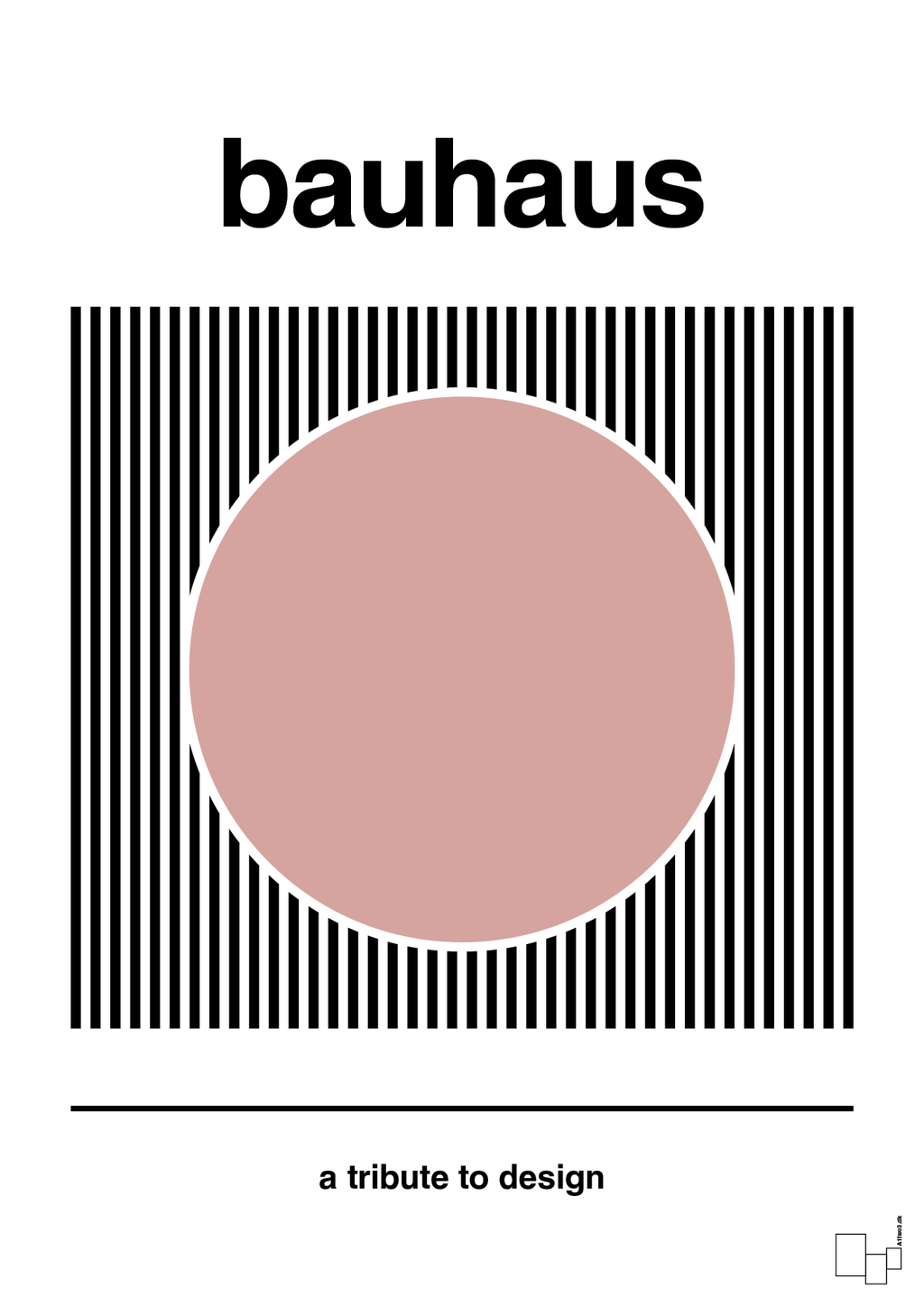 plakat: bauhaus #6 - bubble shell-bauhaus-A1two3