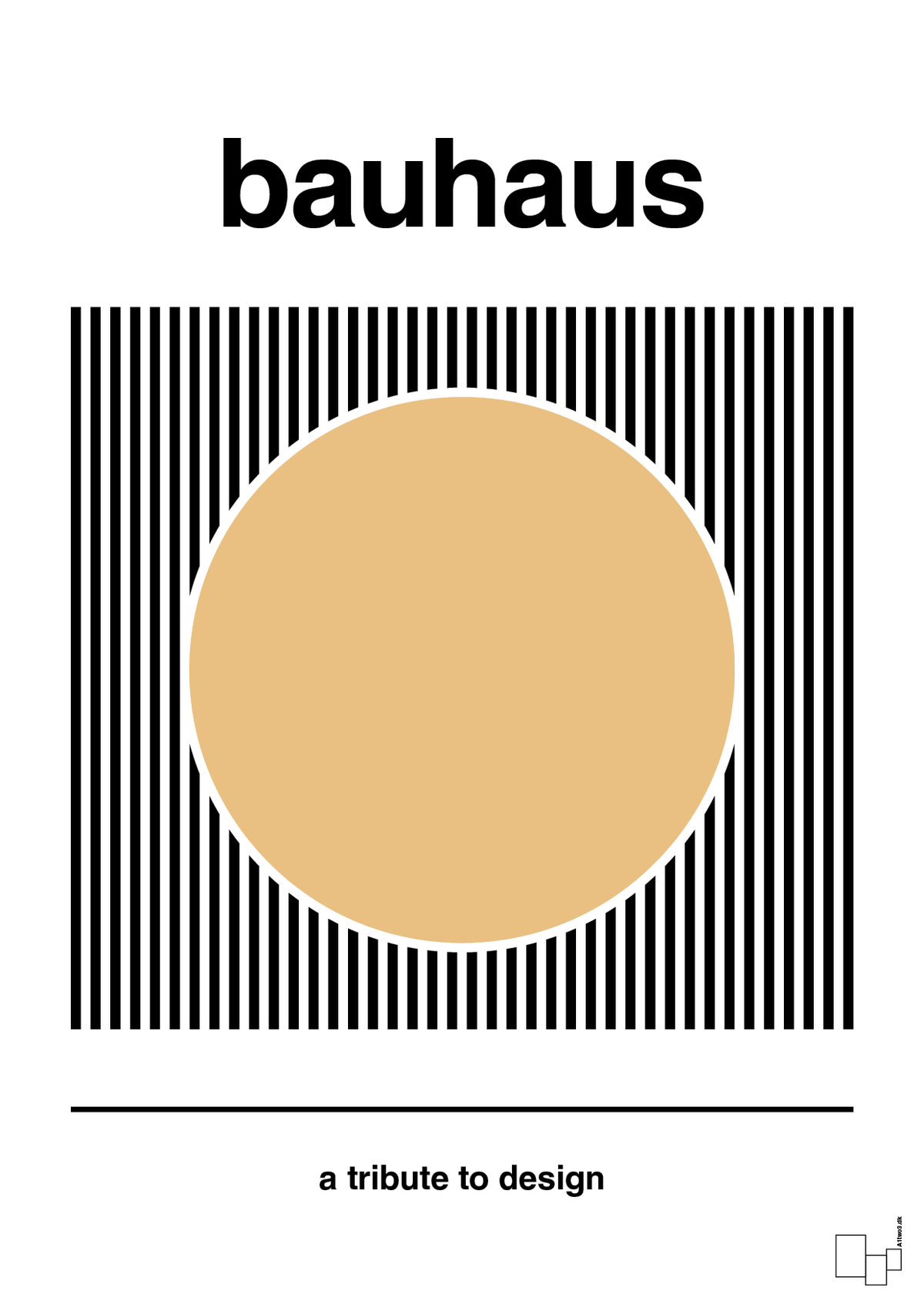 plakat: bauhaus #6 - charismatic-bauhaus-A1two3