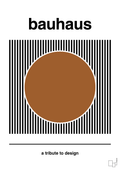 plakat: bauhaus #6 - cognac-bauhaus-A1two3