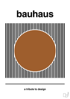 plakat: bauhaus #6 - cognac-bauhaus-A1two3