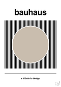 plakat: bauhaus #6 - creamy mushroom-bauhaus-A1two3