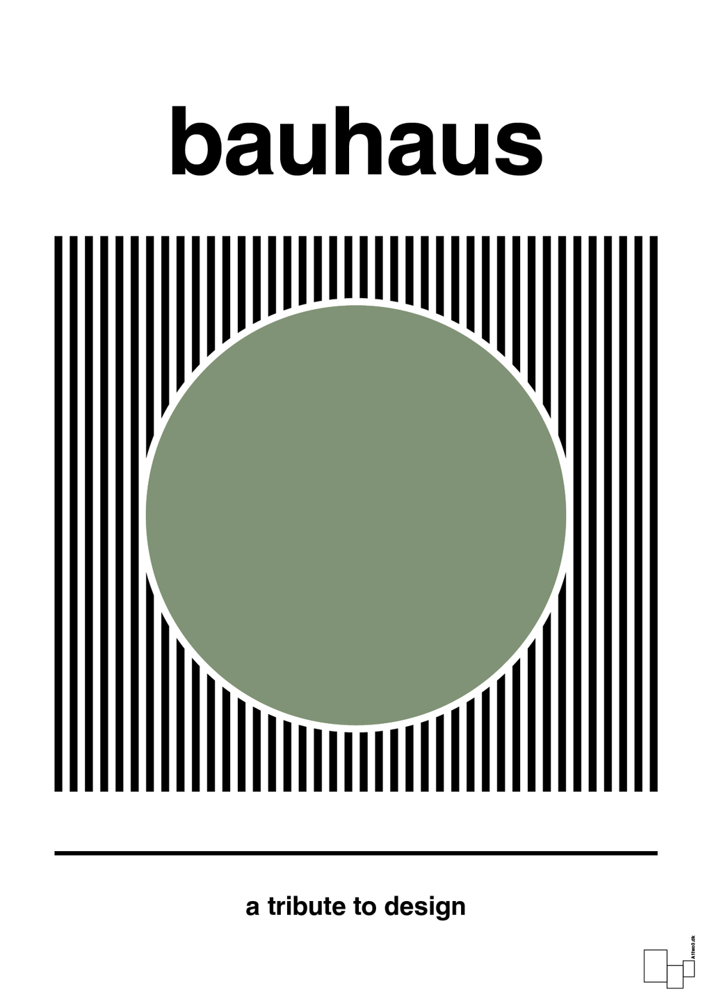 plakat: bauhaus #6 - jade-bauhaus-A1two3