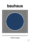 plakat: bauhaus #6 - lapis blue-bauhaus-A1two3