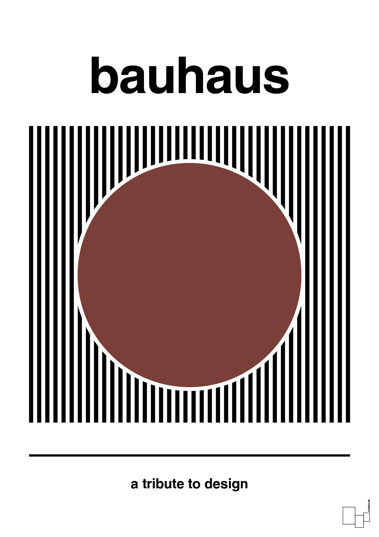 plakat: bauhaus #6 - red pepper-bauhaus-A1two3