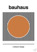 plakat: bauhaus #6 - rumba orange-bauhaus-A1two3