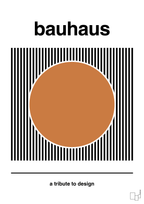 plakat: bauhaus #6 - rumba orange-bauhaus-A1two3