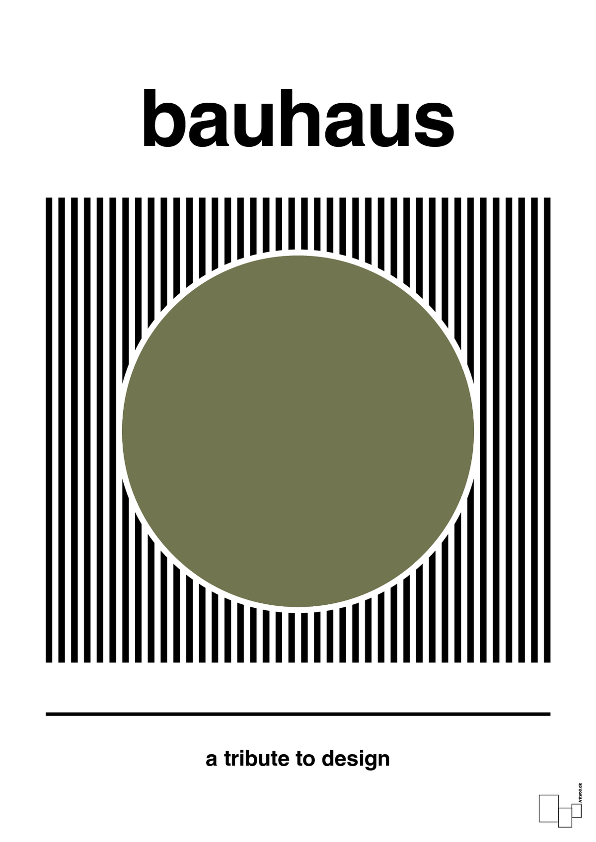 plakat: bauhaus #6 - secret meadow-bauhaus-A1two3