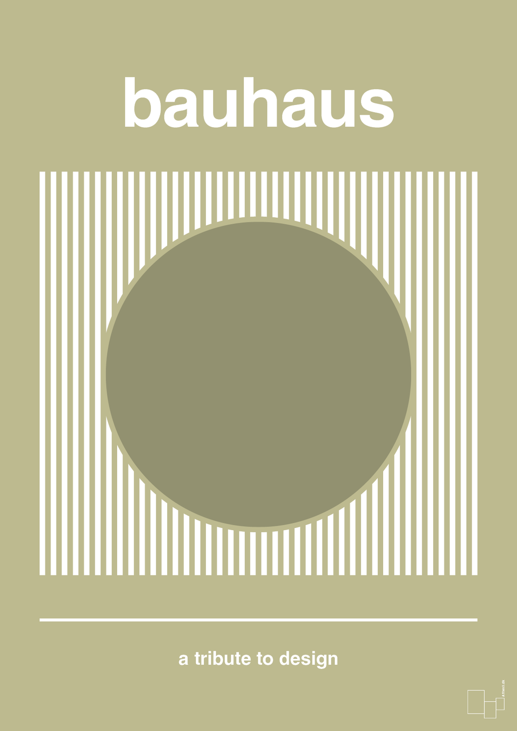 plakat: bauhaus #7 - back to nature-bauhaus-A1two3