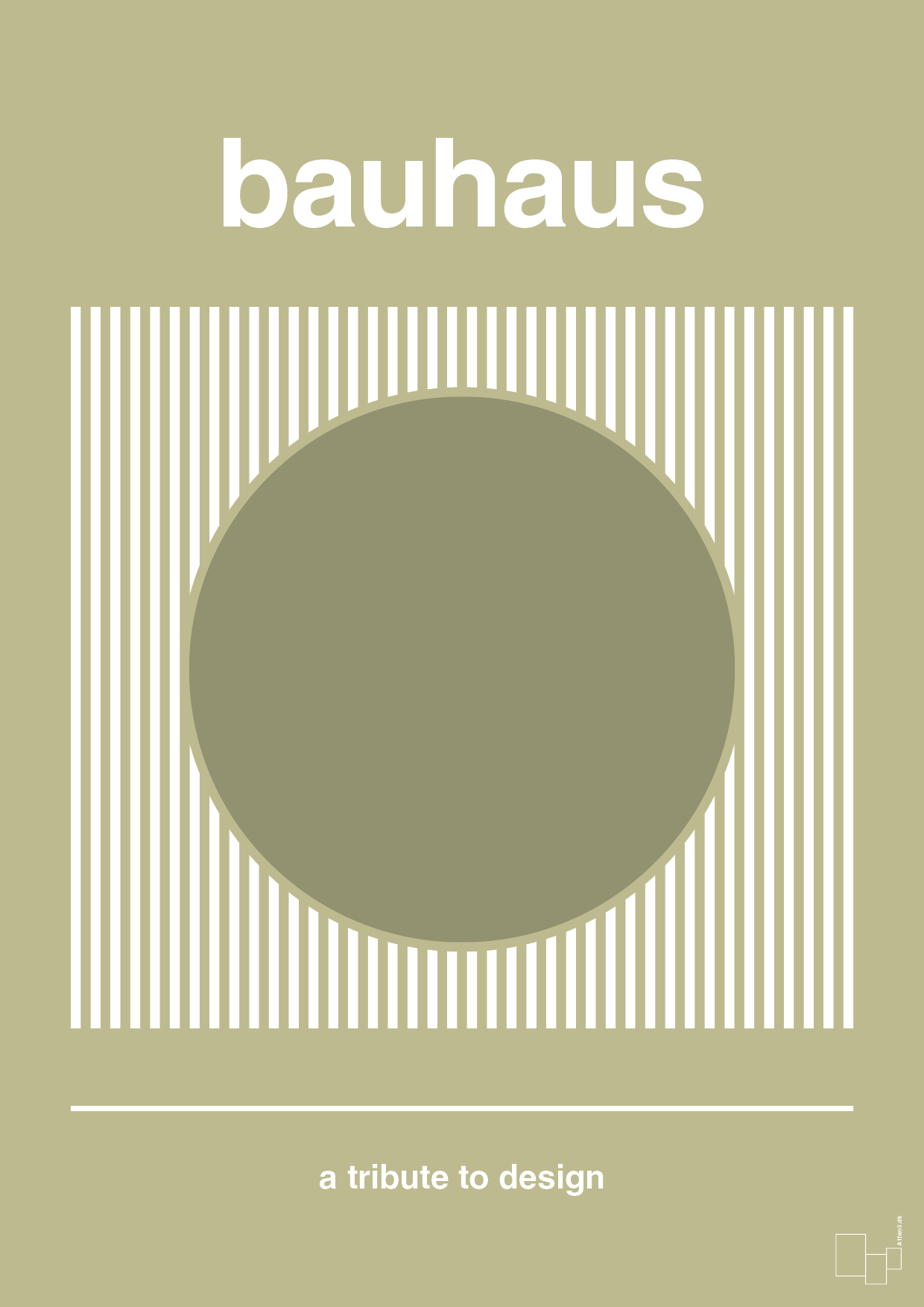 plakat: bauhaus #7 - back to nature-bauhaus-A1two3