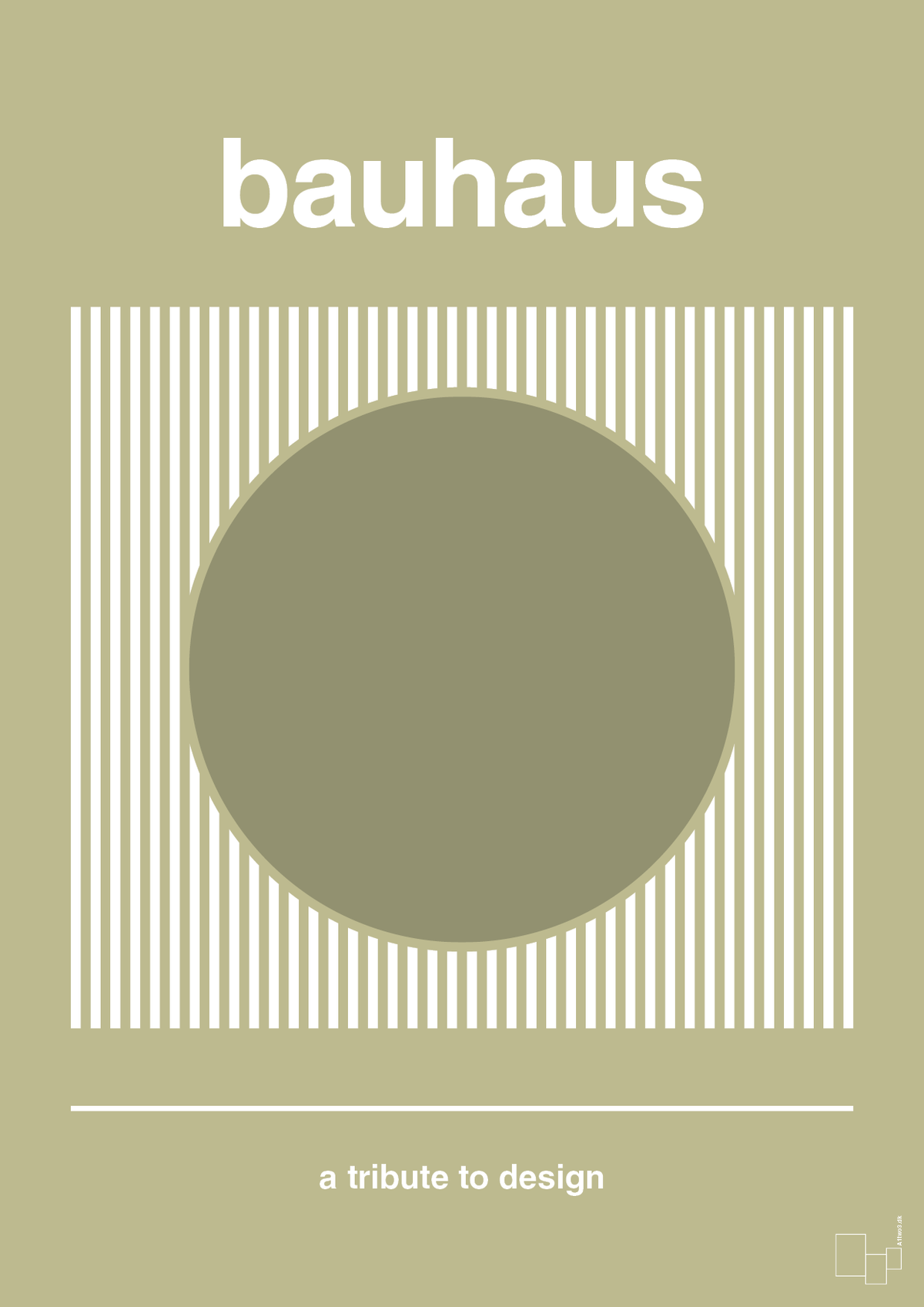 plakat: bauhaus #7 - back to nature-bauhaus-A1two3