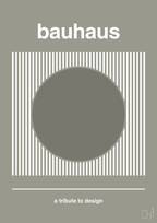 plakat: bauhaus #7 - battleship gray-bauhaus-A1two3