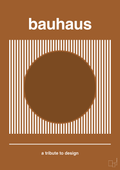 plakat: bauhaus #7 - cognac-bauhaus-A1two3