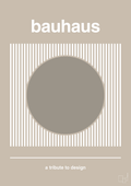 plakat: bauhaus #7 - creamy mushroom-bauhaus-A1two3