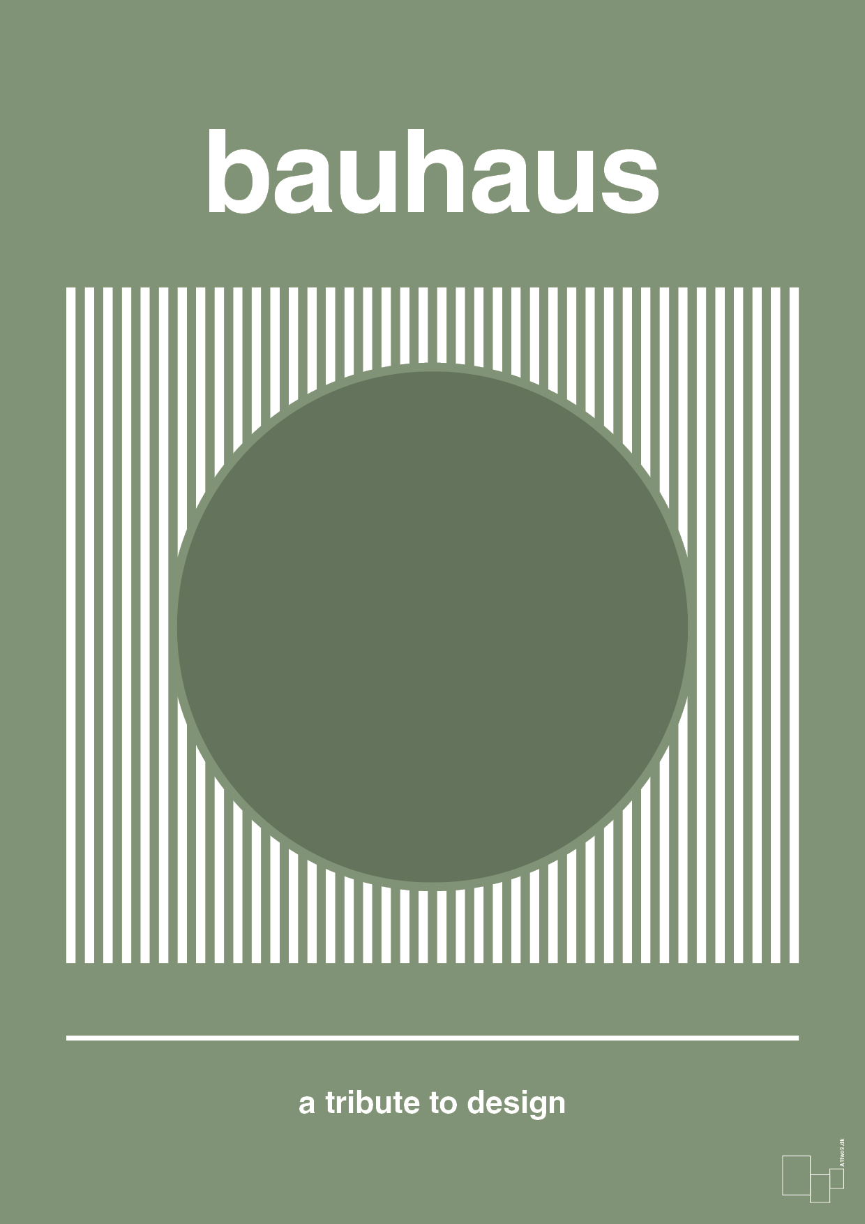 plakat: bauhaus #7 - jade-bauhaus-A1two3