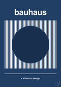 plakat: bauhaus #7 - lapis blue-bauhaus-A1two3