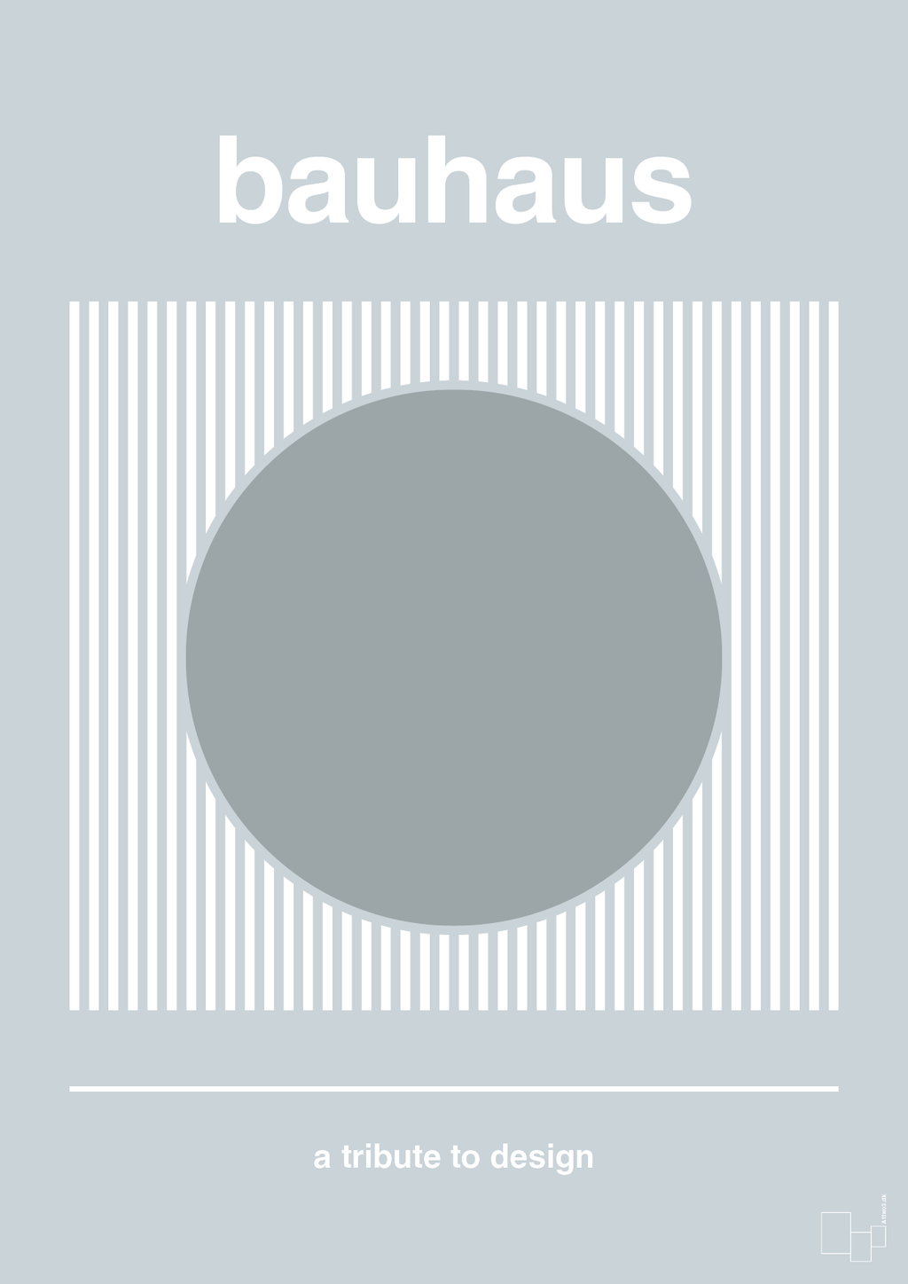 plakat: bauhaus #7 - light drizzle-bauhaus-A1two3