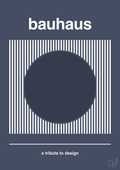 plakat: bauhaus #7 - petrol-bauhaus-A1two3