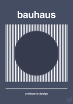 plakat: bauhaus #7 - petrol-bauhaus-A1two3