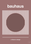 plakat: bauhaus #7 - plum-bauhaus-A1two3