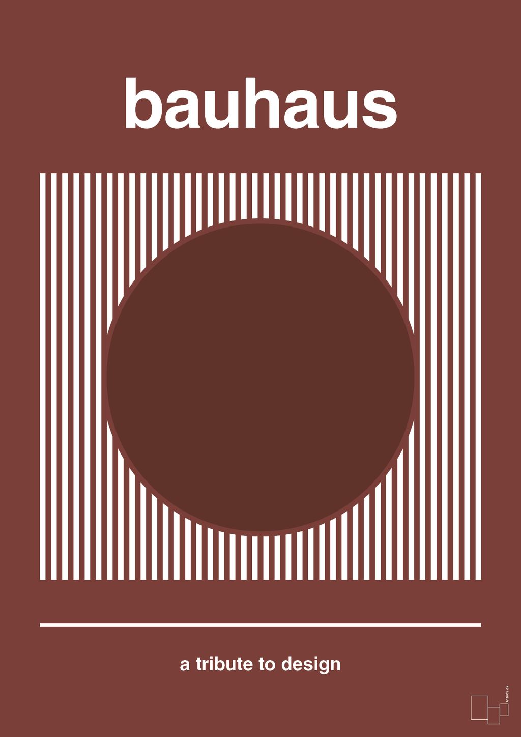 plakat: bauhaus #7 - red pepper-bauhaus-A1two3