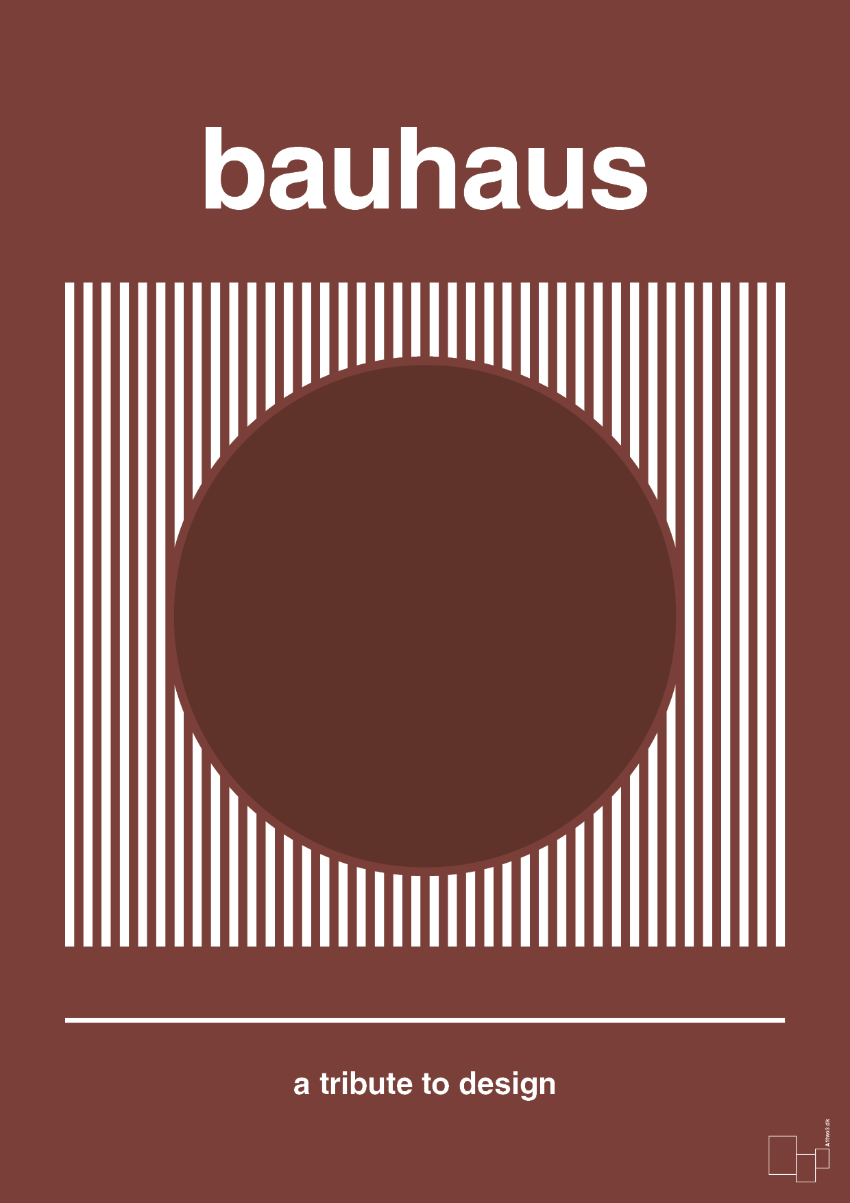 plakat: bauhaus #7 - red pepper-bauhaus-A1two3