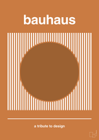 plakat: bauhaus #7 - rumba orange-bauhaus-A1two3
