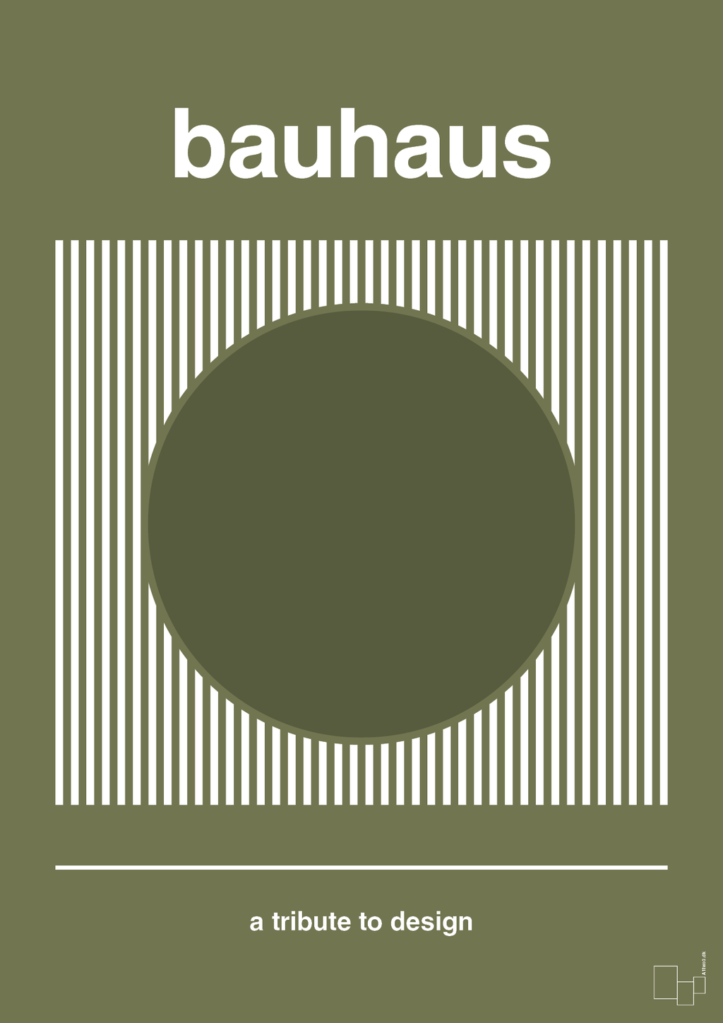 plakat: bauhaus #7 - secret meadow-bauhaus-A1two3