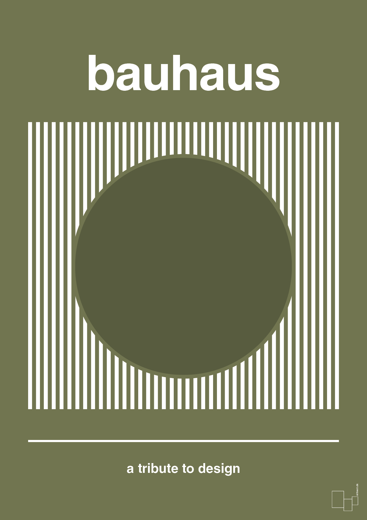 plakat: bauhaus #7 - secret meadow-bauhaus-A1two3