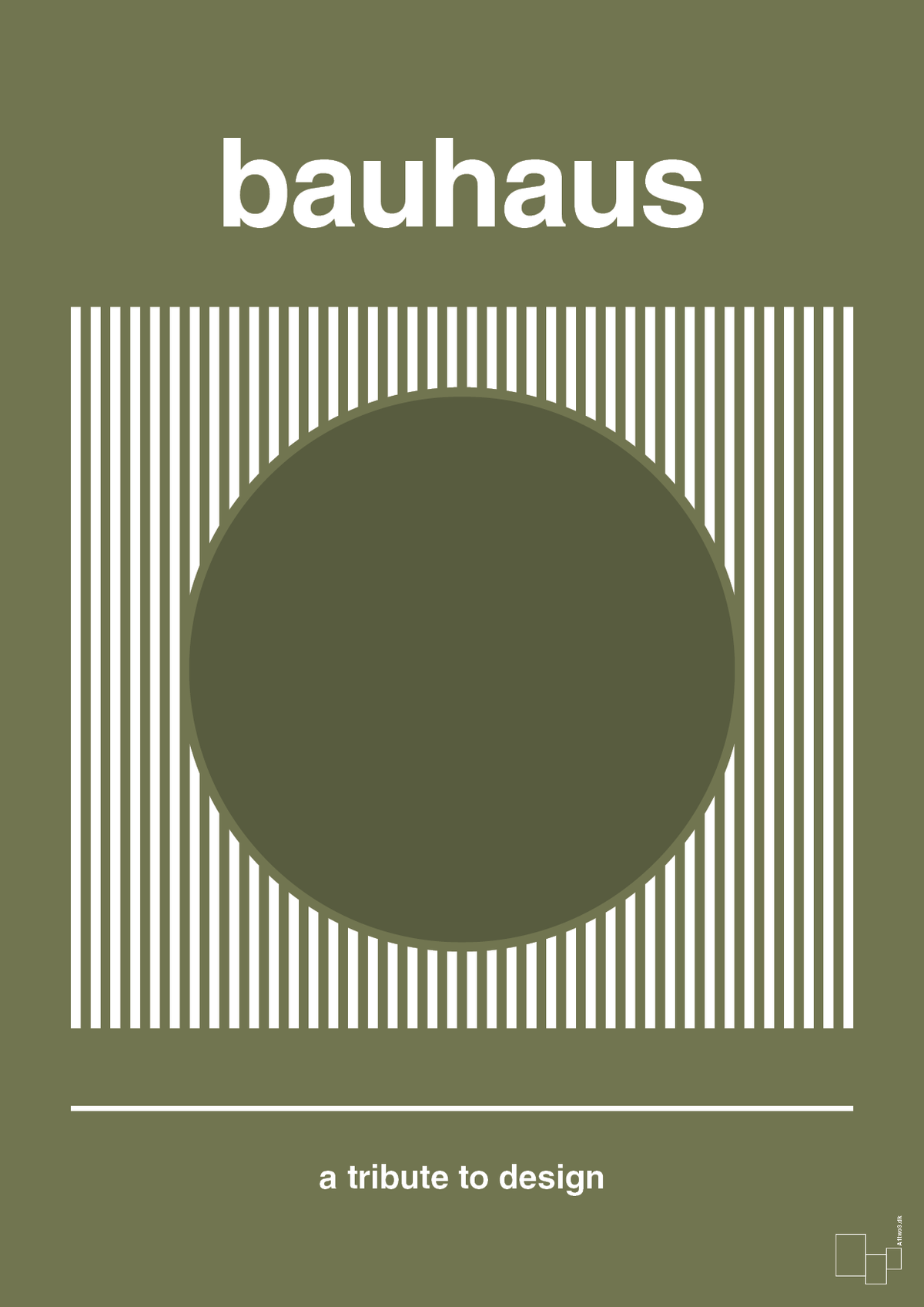 plakat: bauhaus #7 - secret meadow-bauhaus-A1two3