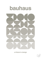 plakat: bauhaus #8 - battleship gray-bauhaus-A1two3