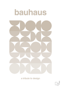 plakat: bauhaus #8 - creamy mushroom-bauhaus-A1two3