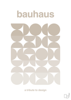 plakat: bauhaus #8 - creamy mushroom-bauhaus-A1two3