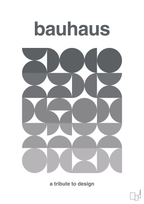 plakat: bauhaus #8 - graphic charcoal-bauhaus-A1two3