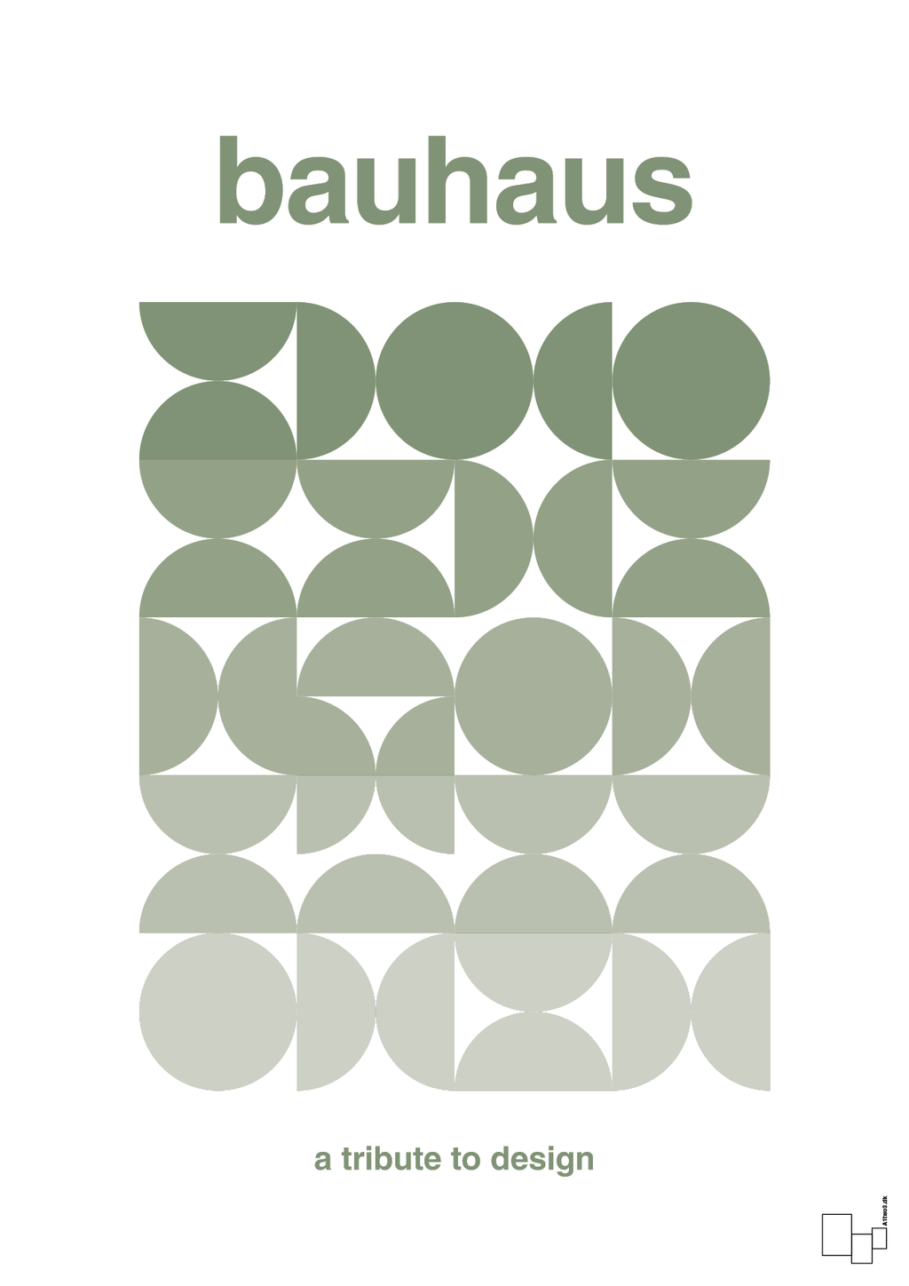 plakat: bauhaus #8 - jade-bauhaus-A1two3