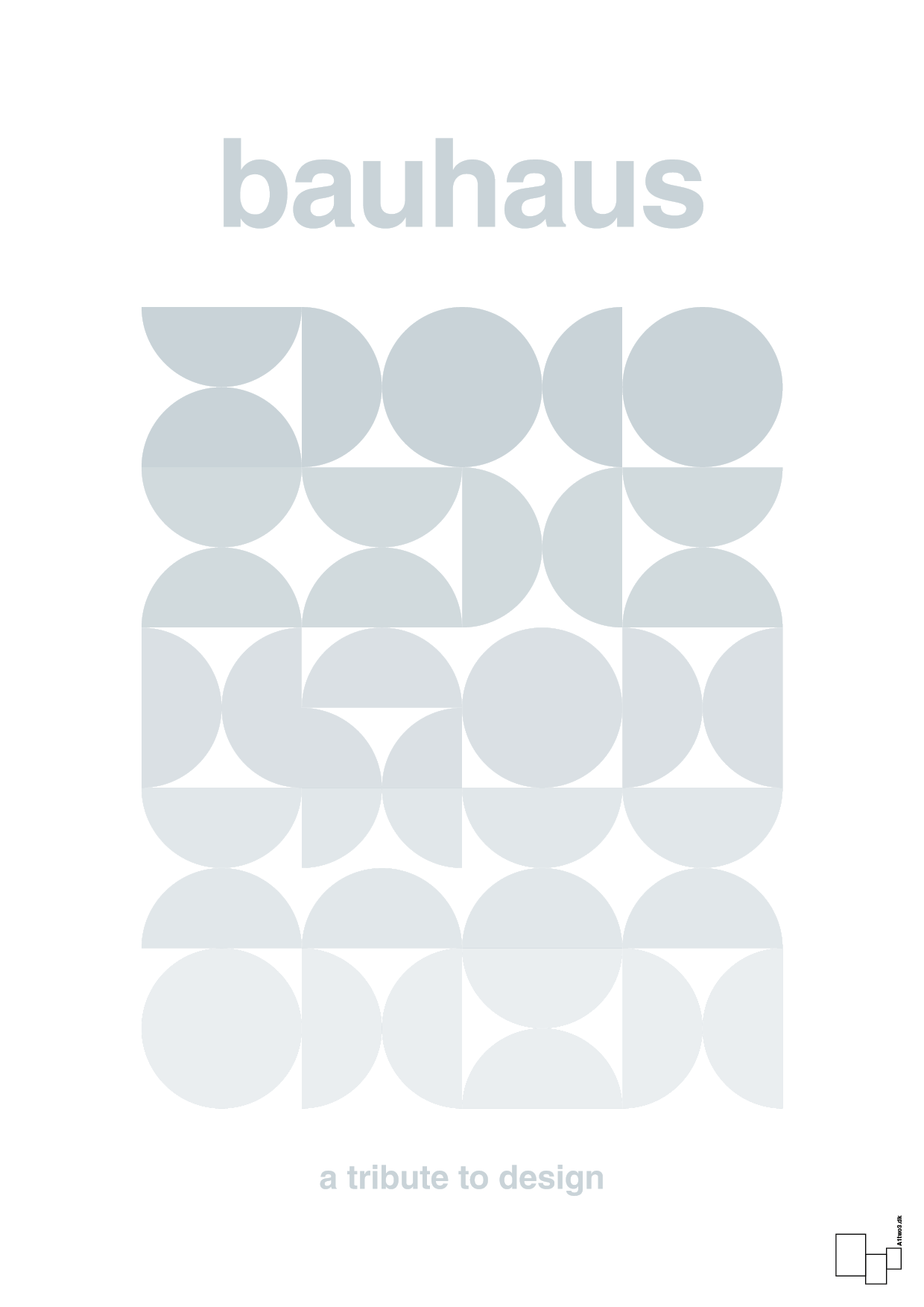 plakat: bauhaus #8 - light drizzle-bauhaus-A1two3