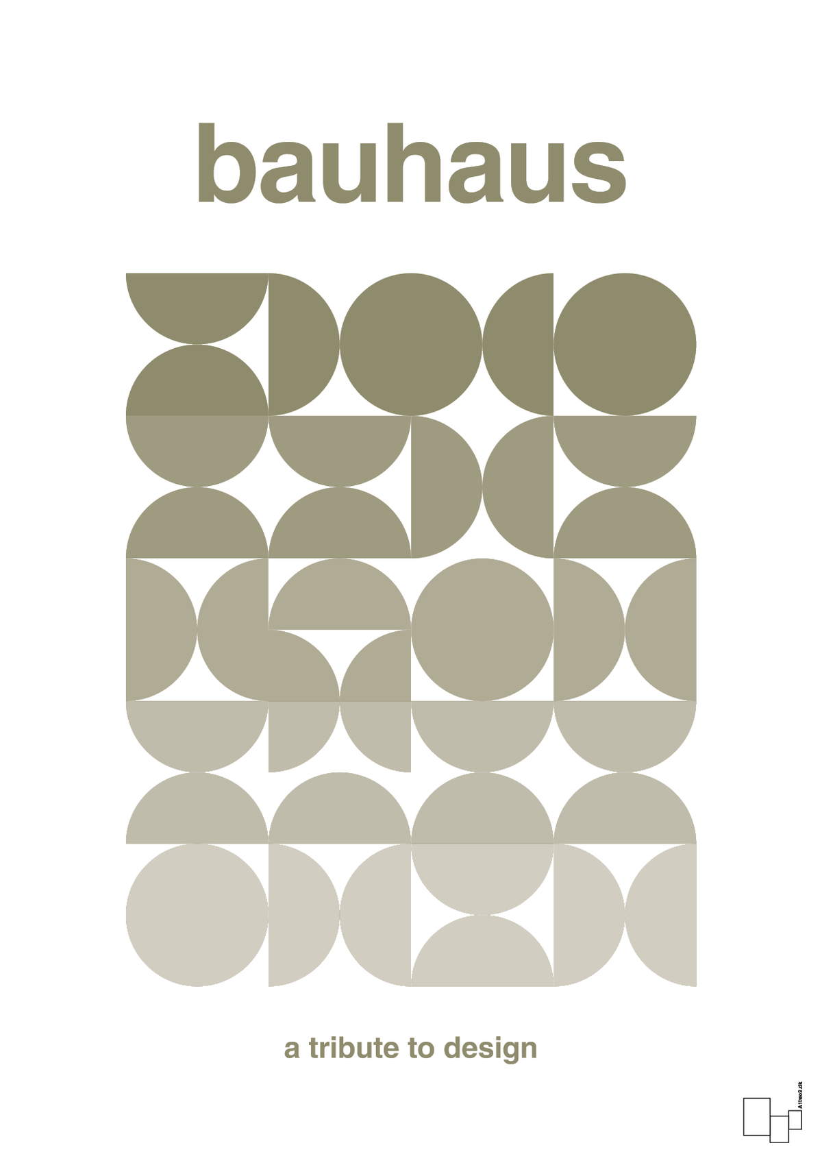 plakat: bauhaus #8 - misty forrest-bauhaus-A1two3