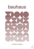 plakat: bauhaus #8 - plum-bauhaus-A1two3