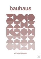 plakat: bauhaus #8 - plum-bauhaus-A1two3