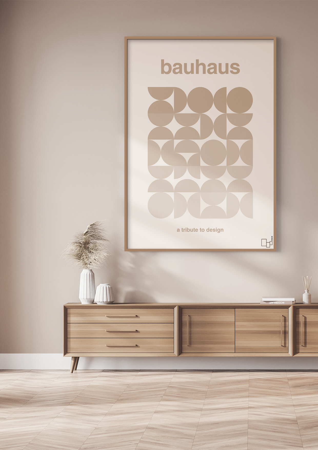 plakat: bauhaus #8 - graphic charcoal-bauhaus-A1two3