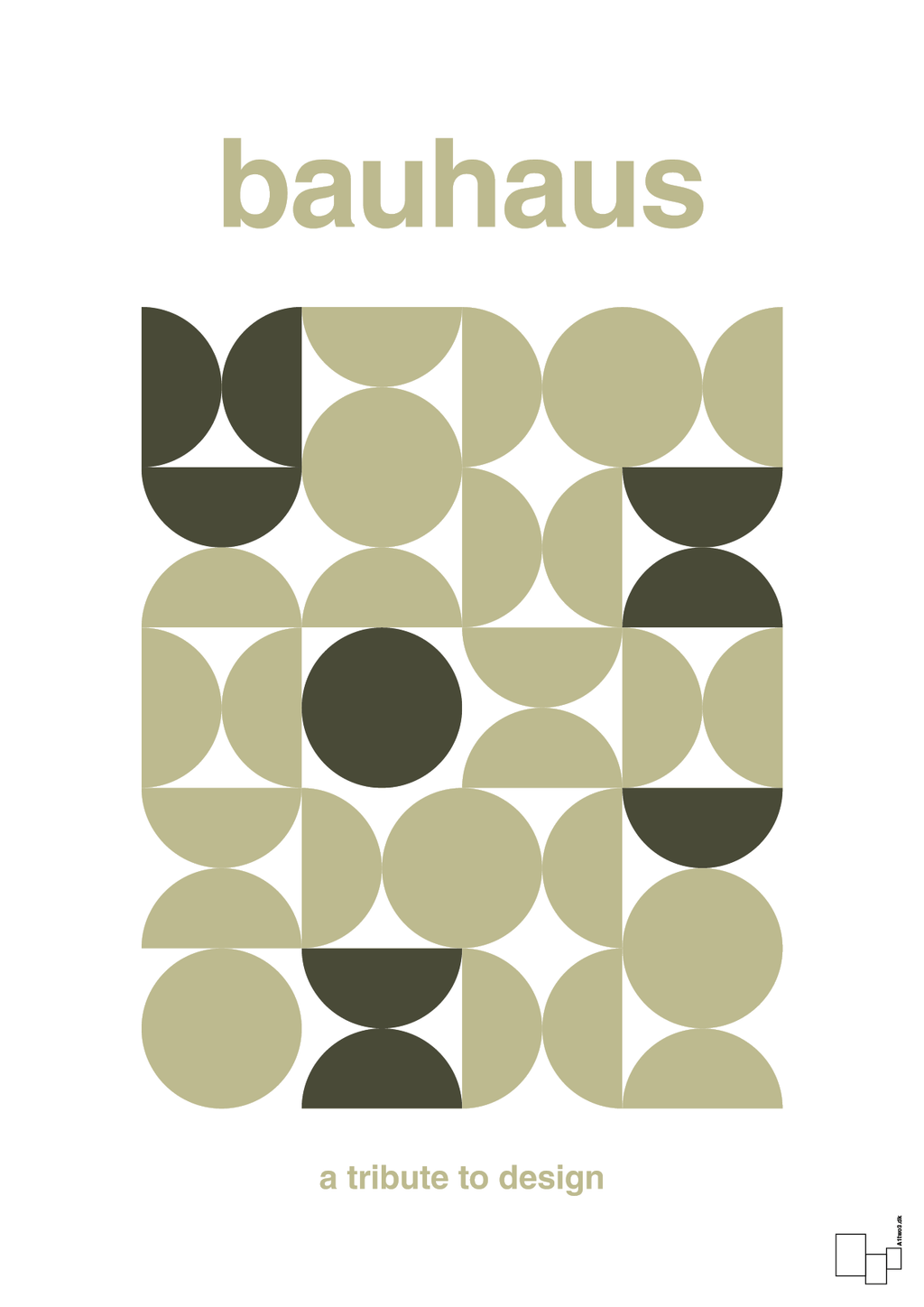 plakat: bauhaus #9 - back to nature-bauhaus-A1two3