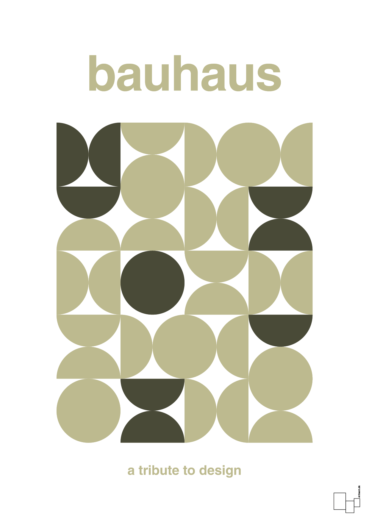 plakat: bauhaus #9 - back to nature-bauhaus-A1two3