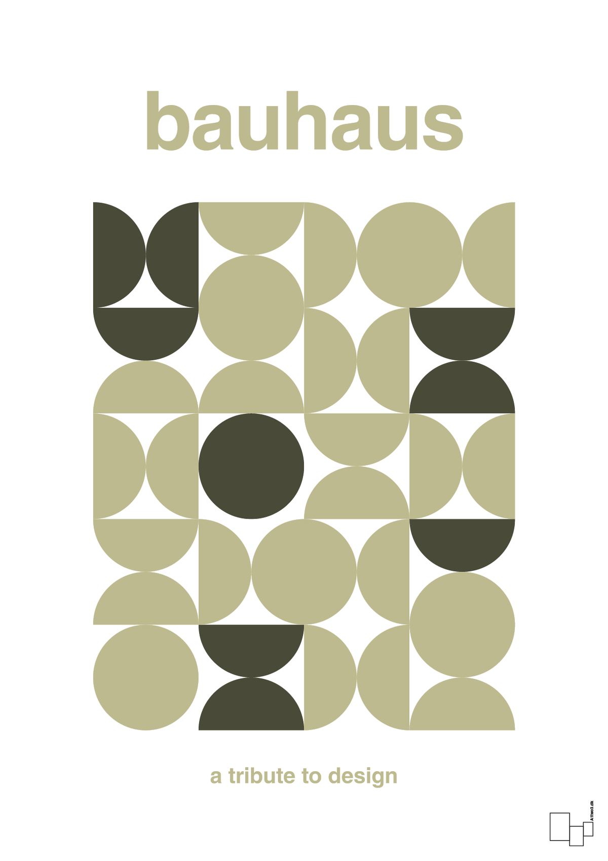 plakat: bauhaus #9 - back to nature-bauhaus-A1two3