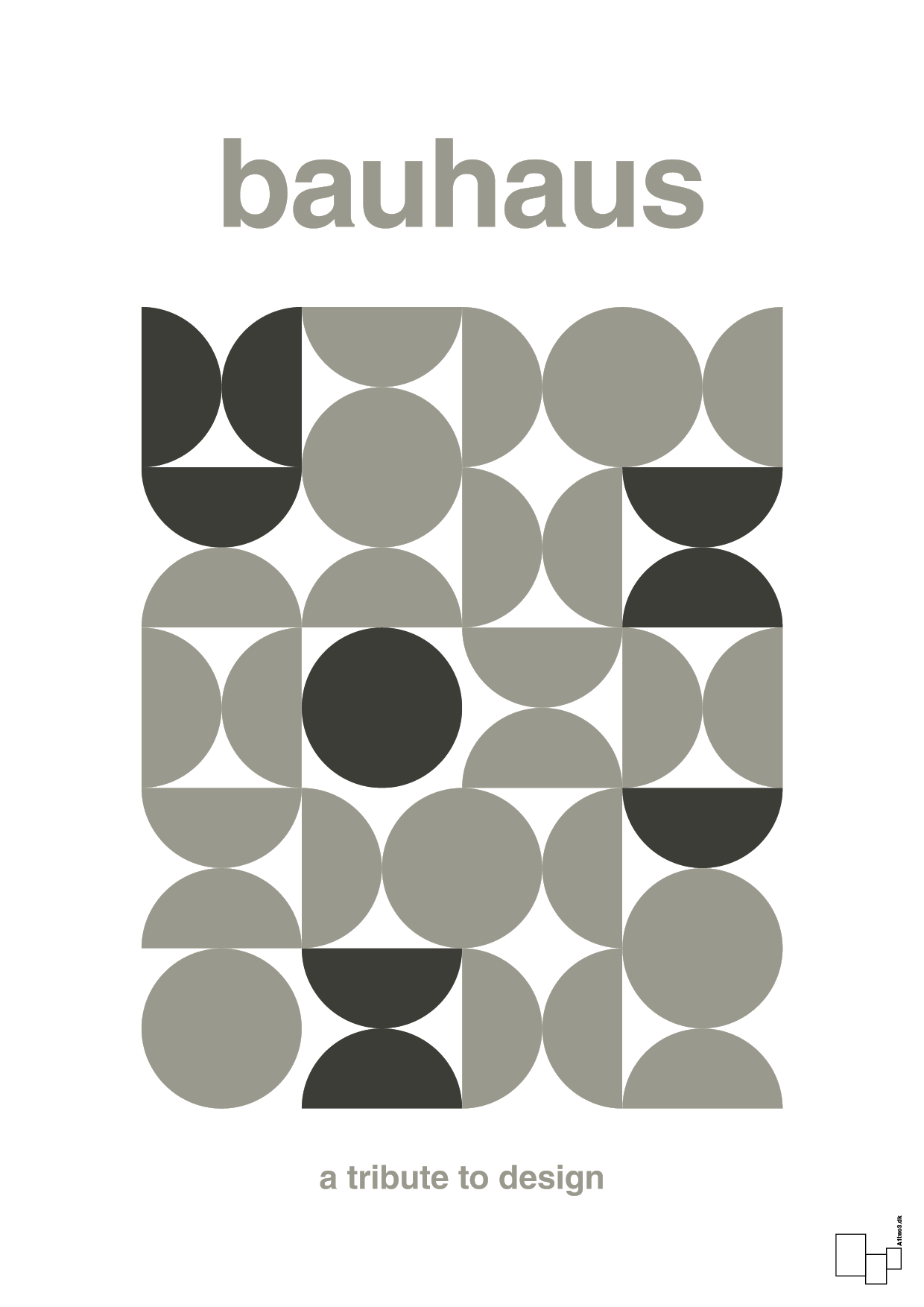 plakat: bauhaus #9 - battleship gray-bauhaus-A1two3